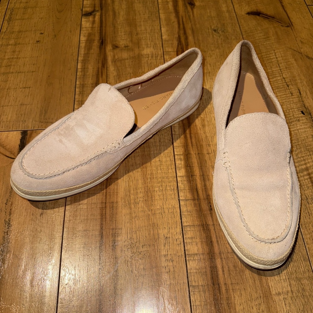 Cream loafers